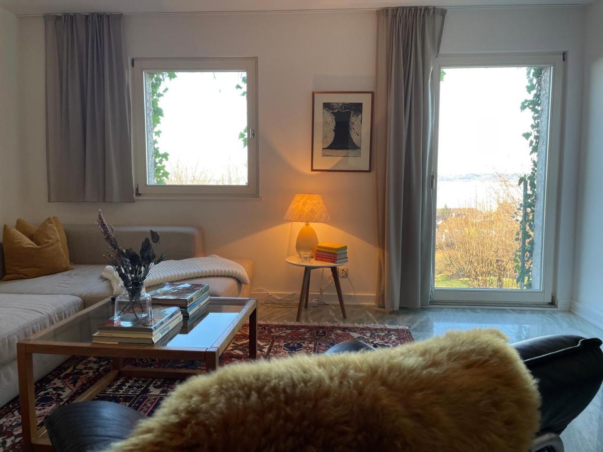 Villa Mit Traumhaftem Blick Uber Den Bodensee Bregenz Luaran gambar